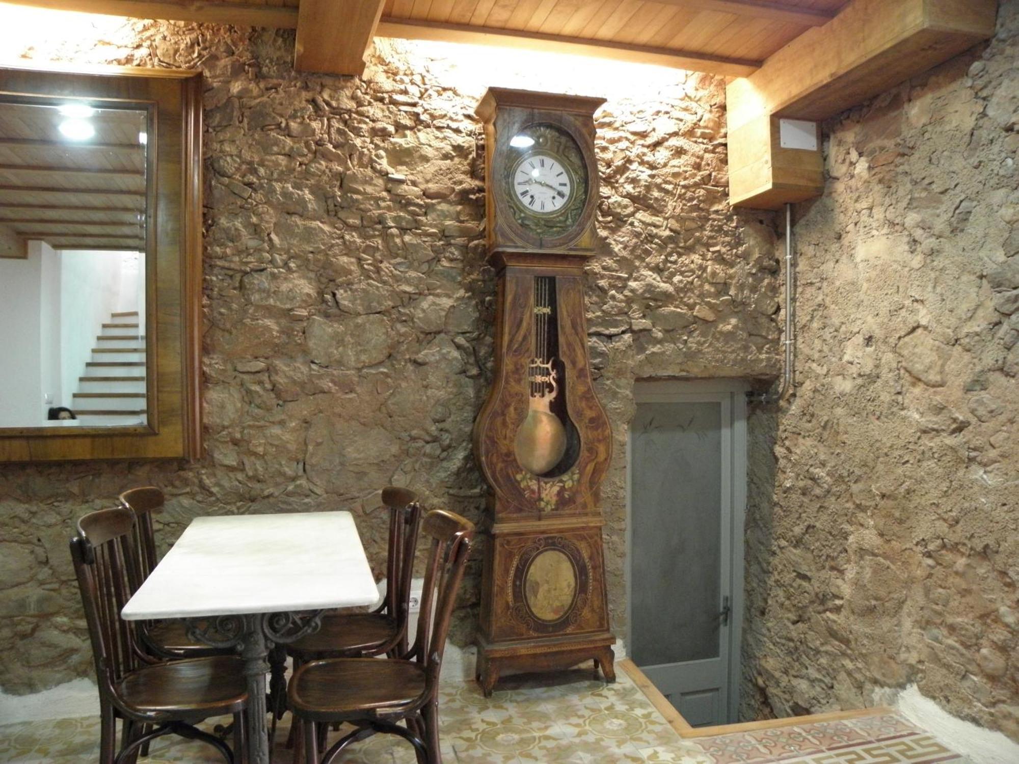 Hostal Cal Pla Sant Llorenc Savall Exterior foto